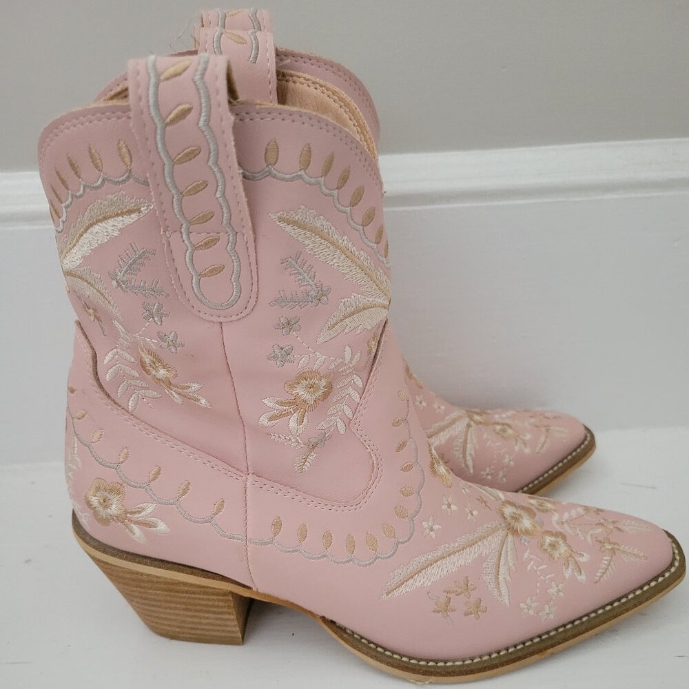 Altar'd State Pink Booties